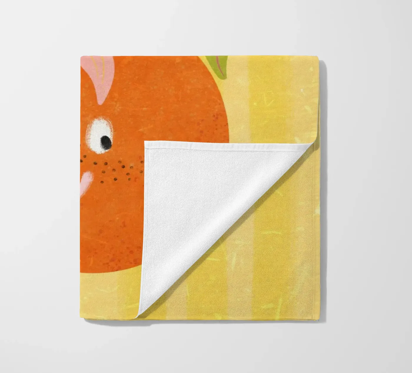 Hallo Oranje strandhanddoek van Illustration Raissa Oltmanns