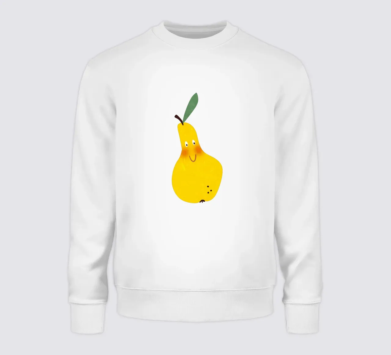 Hello Pear felpa da Illustration Raissa Oltmanns