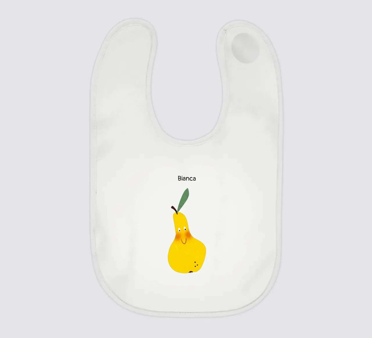 Hello Pear bavaglino da Illustration Raissa Oltmanns