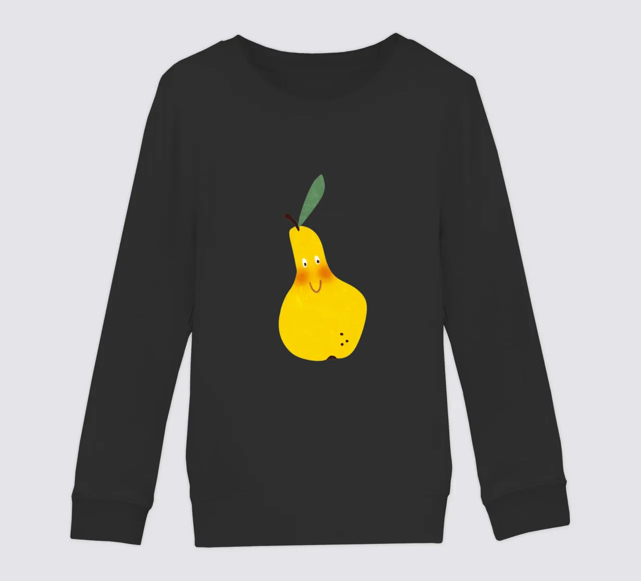 Hello Pear felpa bambino da Illustration Raissa Oltmanns