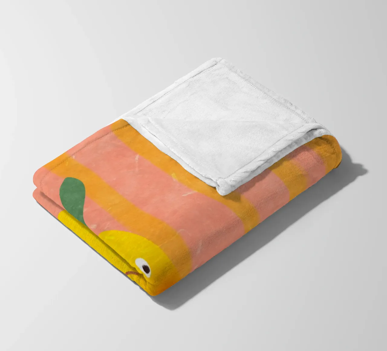 Hello Pear coperta in pile da Illustration Raissa Oltmanns