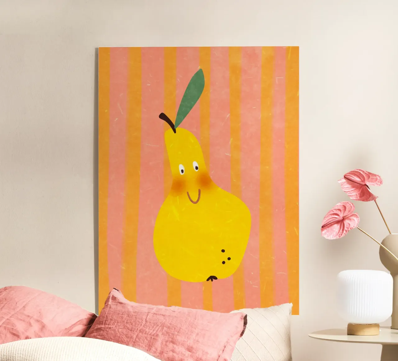 Hallo Peer acryl van Illustration Raissa Oltmanns