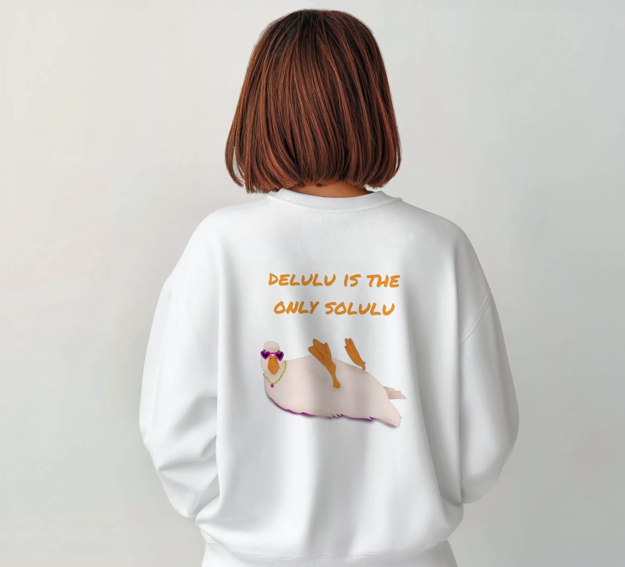 funny duck felpa da Illustration Raissa Oltmanns