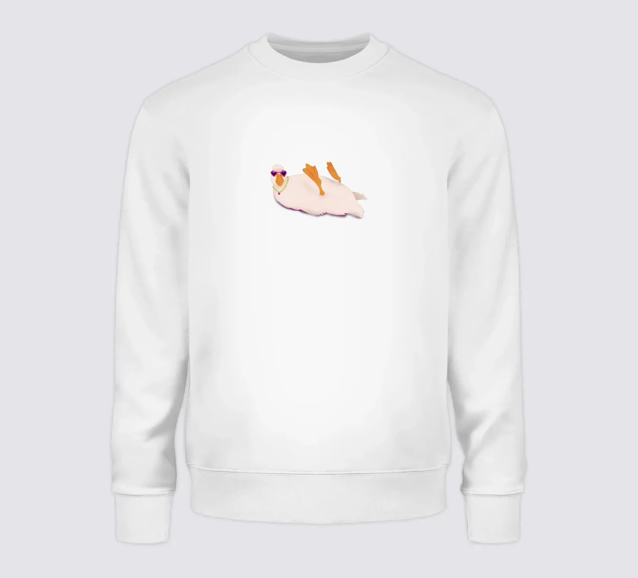 funny duck felpa da Illustration Raissa Oltmanns