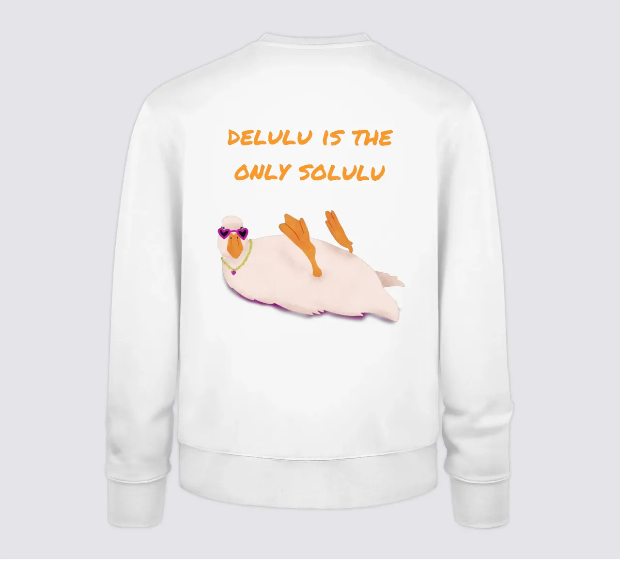 funny duck felpa da Illustration Raissa Oltmanns