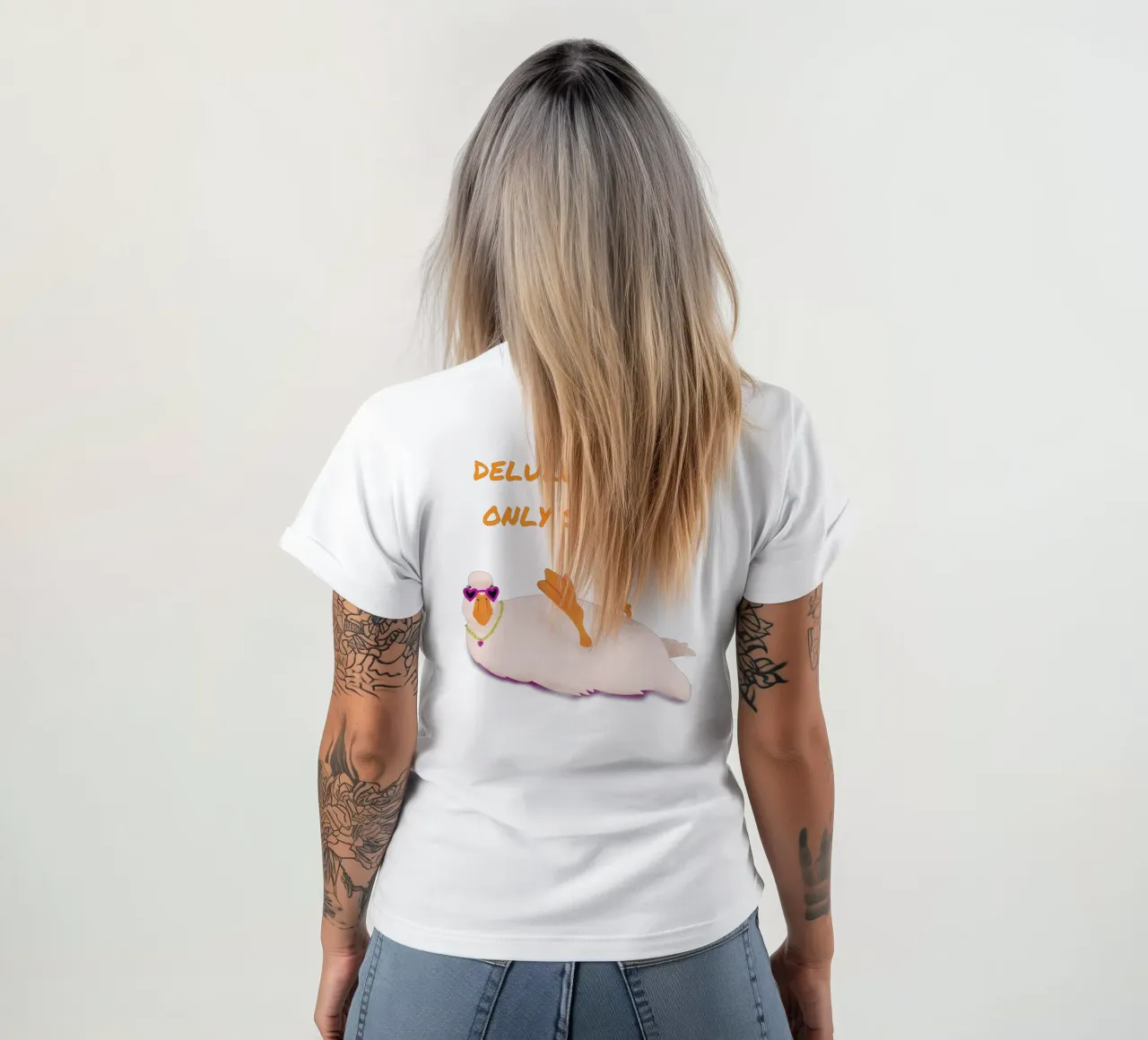 funny duck t-shirt da Illustration Raissa Oltmanns