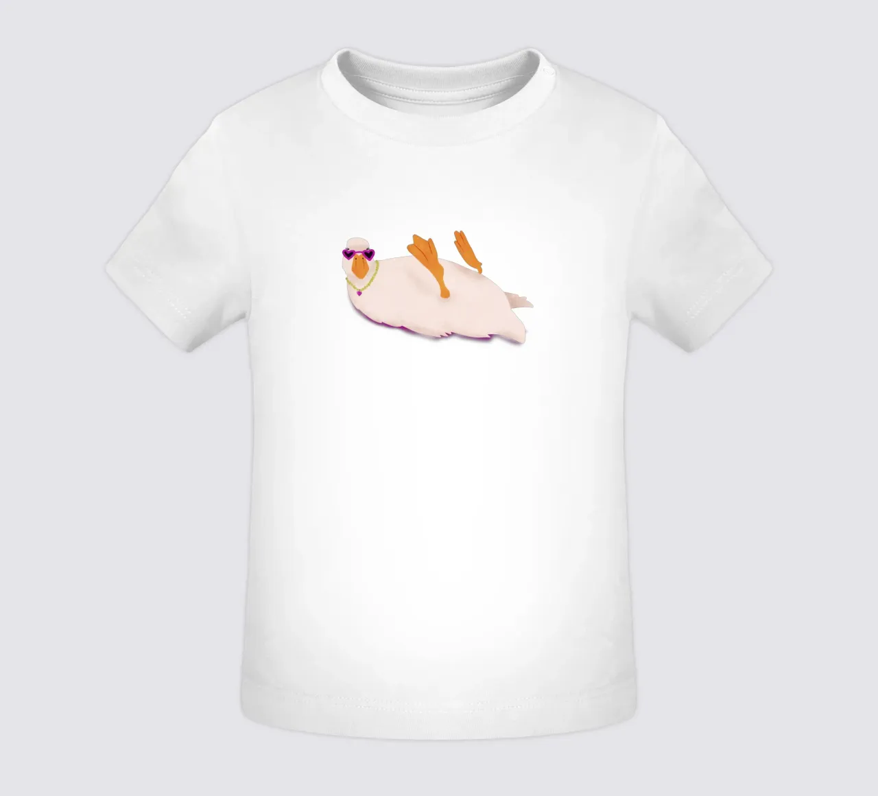 funny duck maglietta neonato da Illustration Raissa Oltmanns
