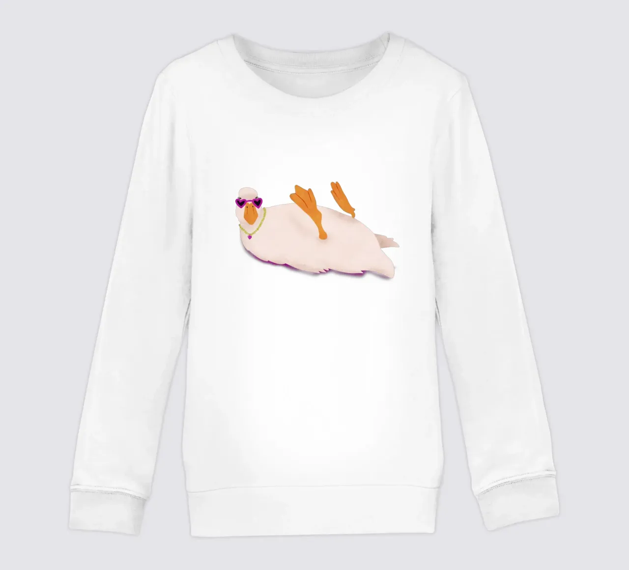 funny duck felpa bambino da Illustration Raissa Oltmanns