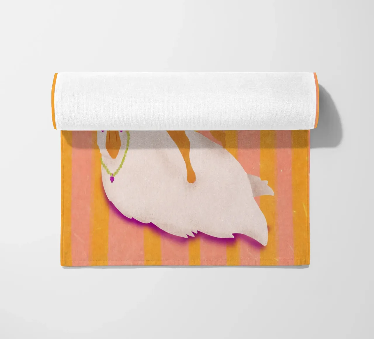funny duck telo mare da Illustration Raissa Oltmanns