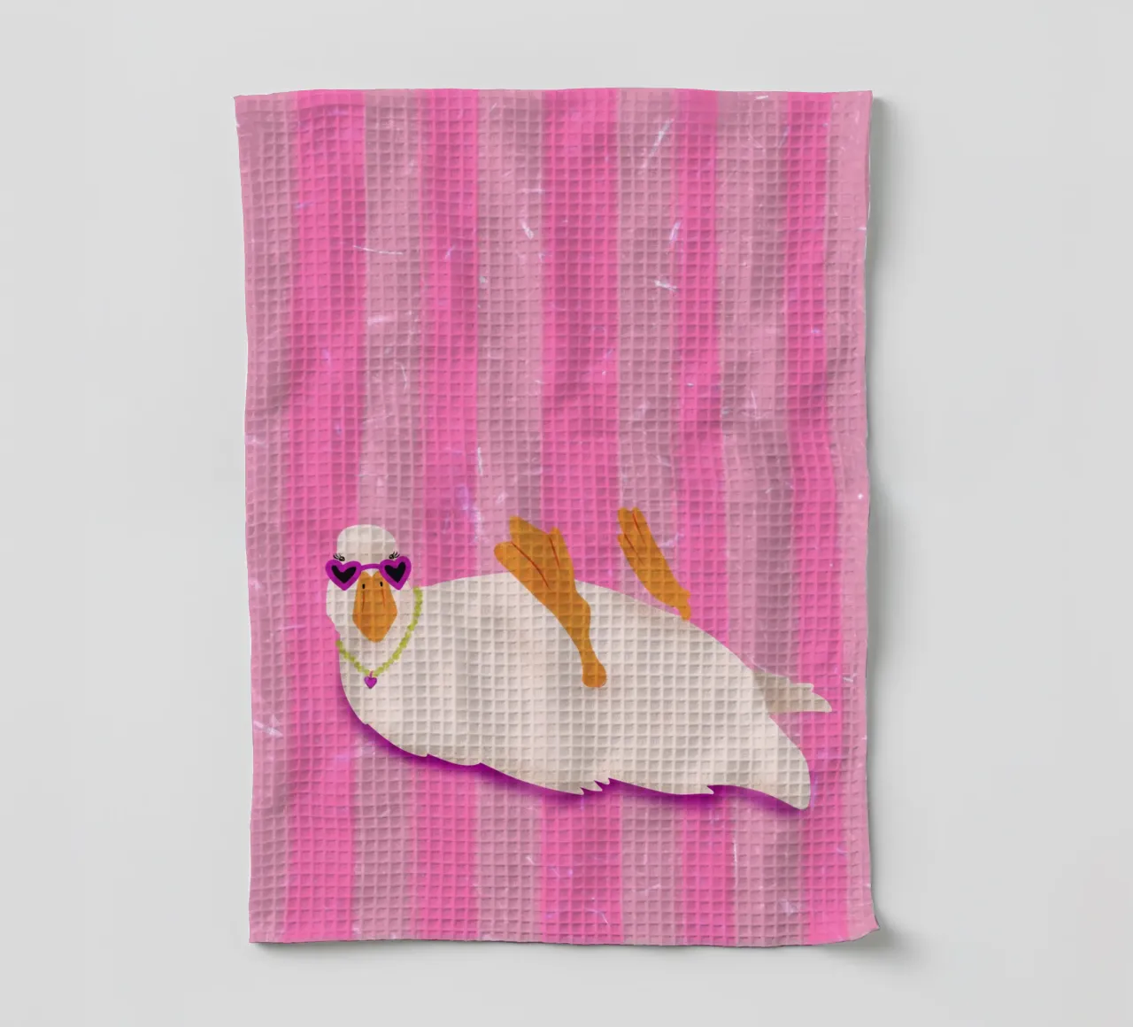 funny duck canovaccio da cucina da Illustration Raissa Oltmanns