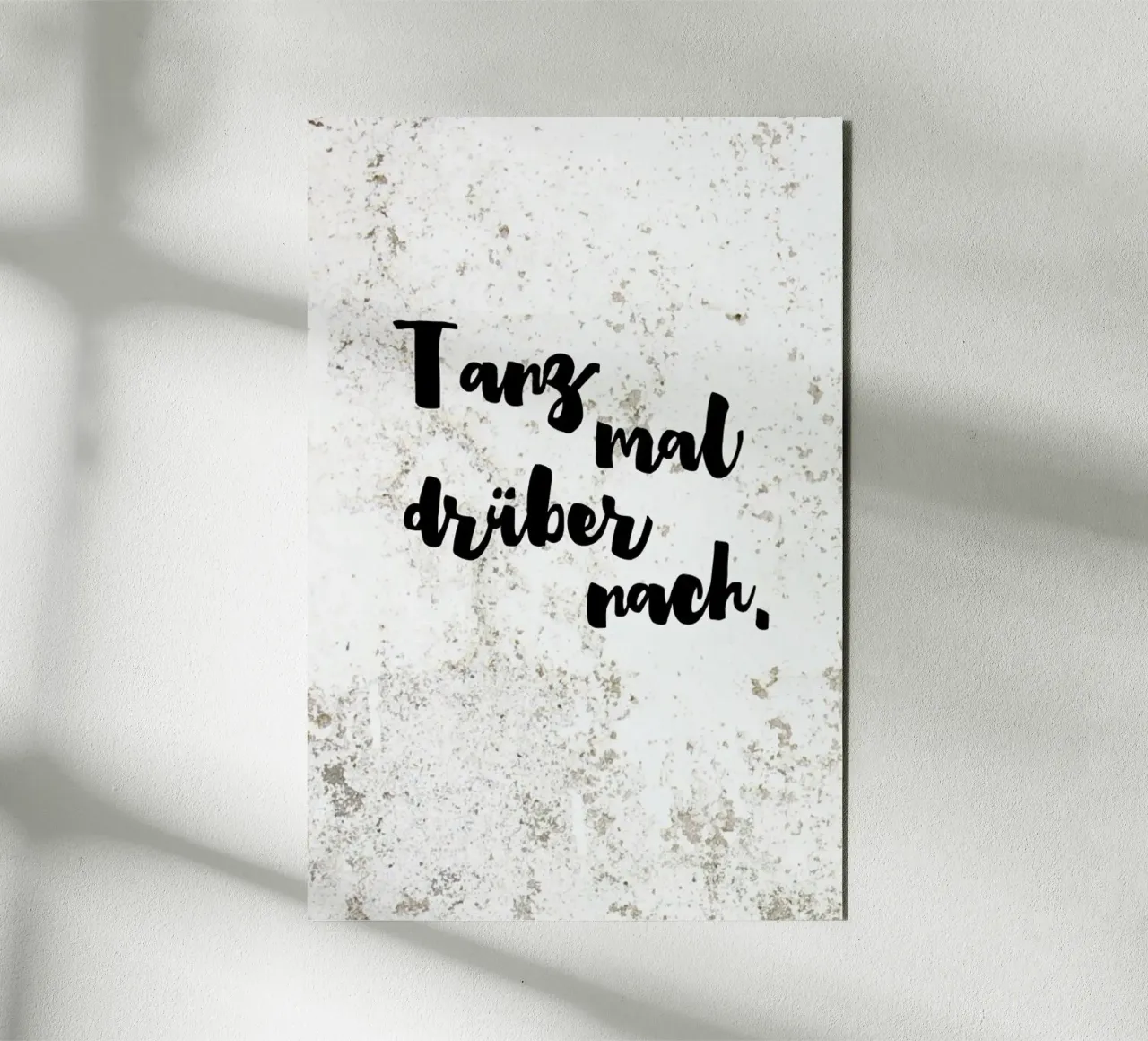 Tanz mal drüber nach alu-dibond by KRUTH DESIGN