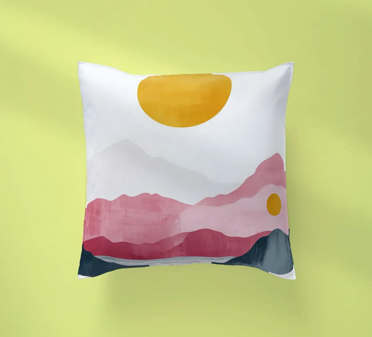 Tramonto sui Monti Rosa cuscino da Affiches Soleil & Déco Lumineuse – Sunny