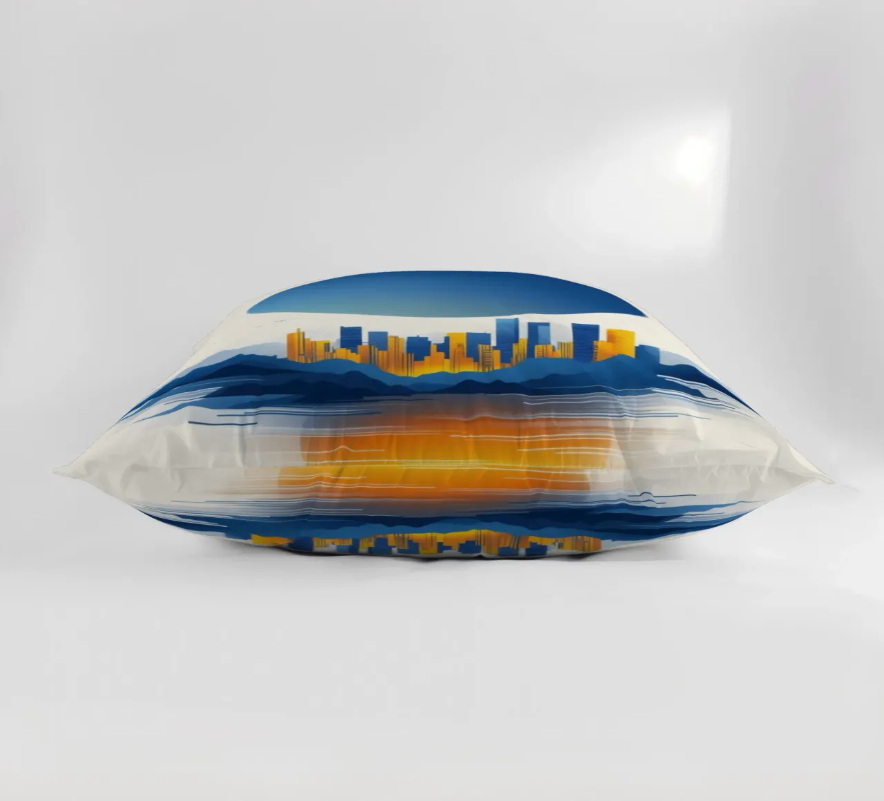 Reflet Urbain tra cielo e mare cuscino da Affiches Soleil & Déco Lumineuse – Sunny