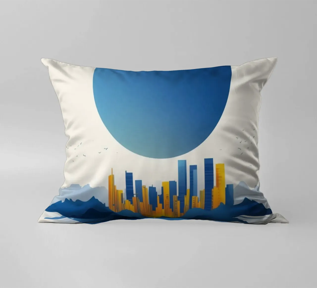 Reflet Urbain tra cielo e mare cuscino da Affiches Soleil & Déco Lumineuse – Sunny