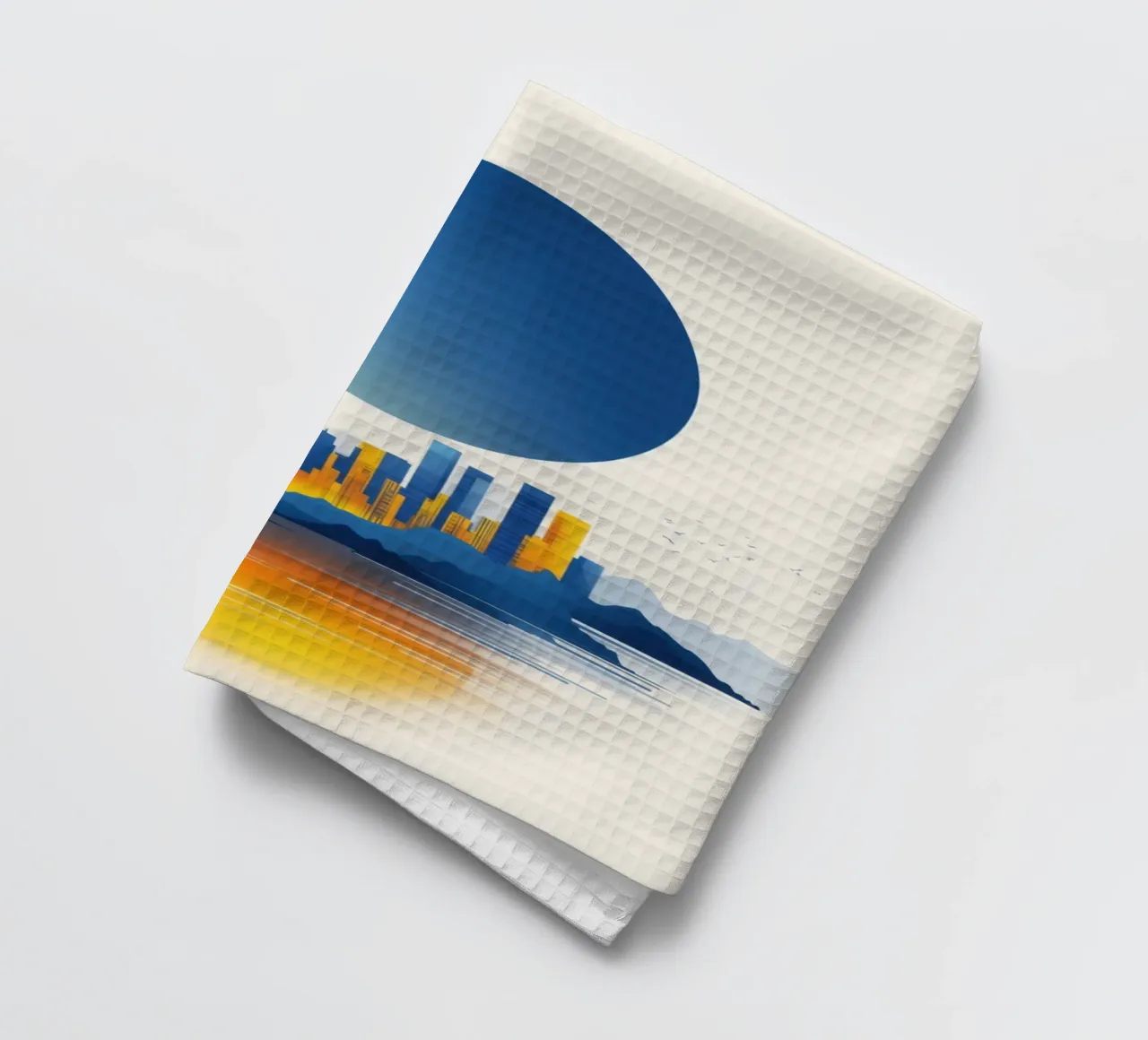 Reflet Urbain tra cielo e mare canovaccio da cucina da Affiches Soleil & Déco Lumineuse – Sunny