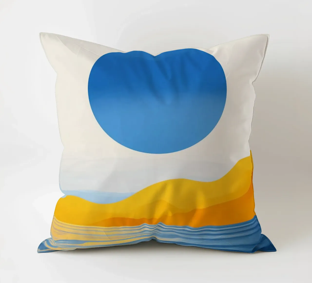 Meditazione sull'oceano cuscino da Affiches Soleil & Déco Lumineuse – Sunny