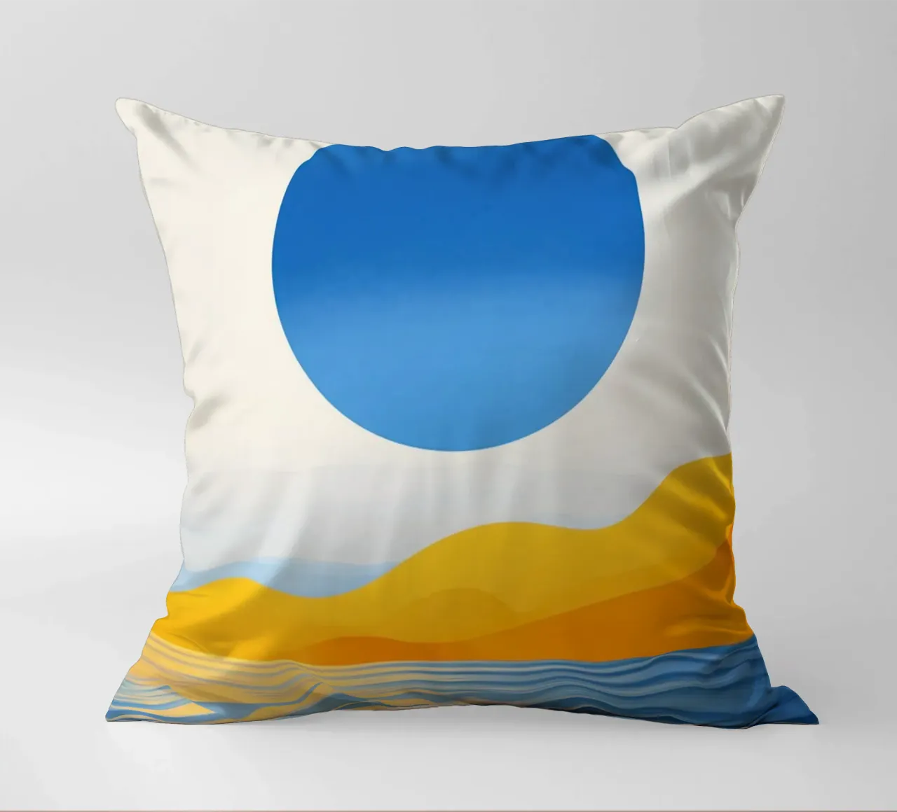 Meditazione sull'oceano cuscino da Affiches Soleil & Déco Lumineuse – Sunny