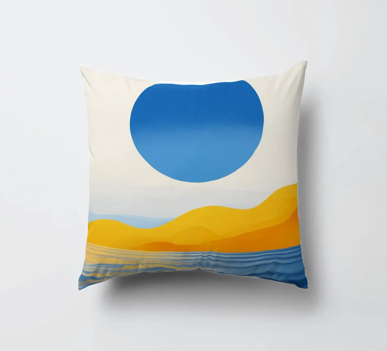 Meditazione sull'oceano cuscino da Affiches Soleil & Déco Lumineuse – Sunny