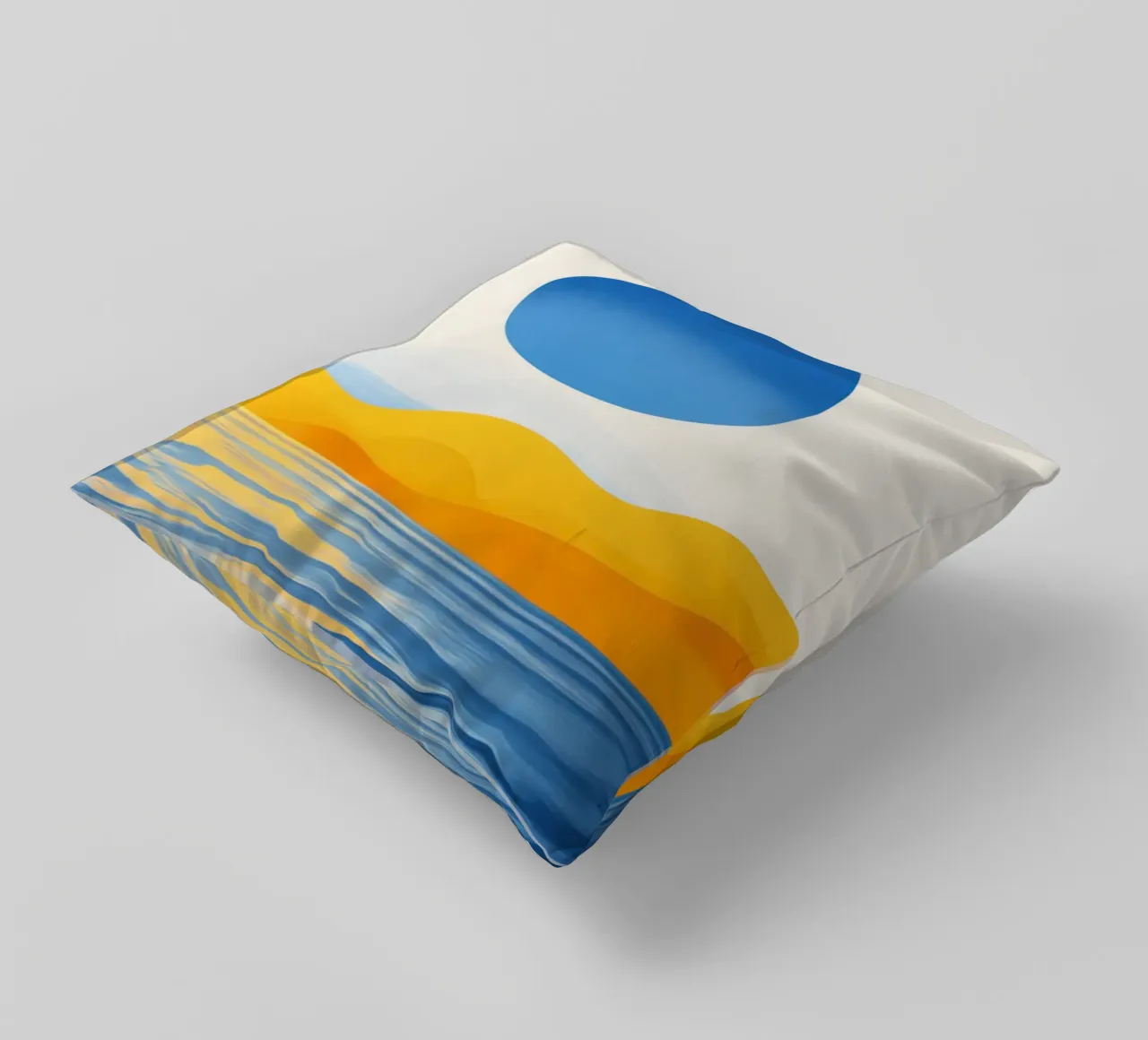 Meditazione sull'oceano cuscino da Affiches Soleil & Déco Lumineuse – Sunny