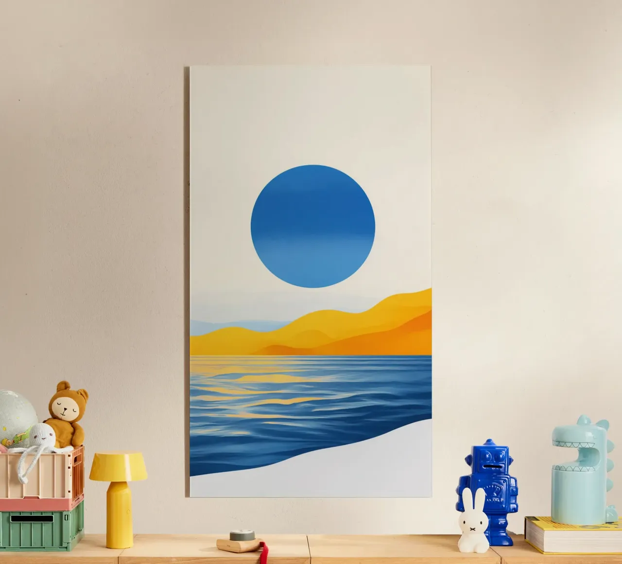Meditación en el océano metacrilato de Affiches Soleil & Déco Lumineuse – Sunny