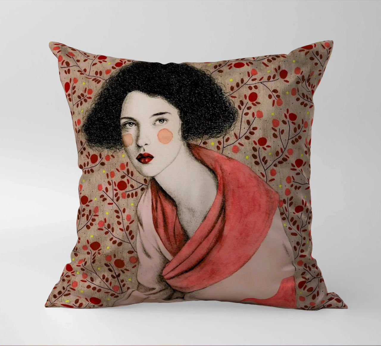 Anastasia decorative cushion by Sofia Bonati