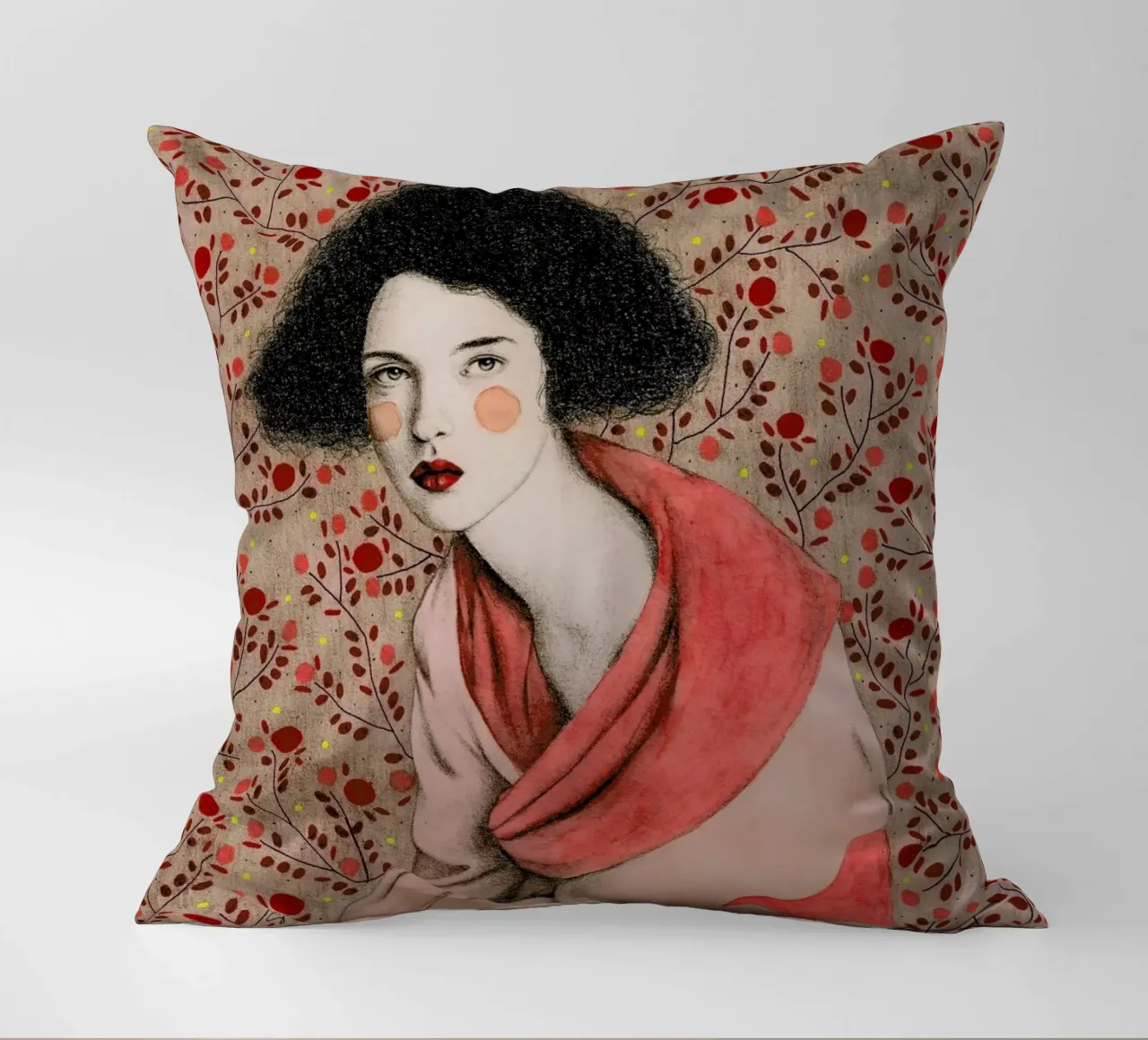 Anastasia decorative cushion by Sofia Bonati