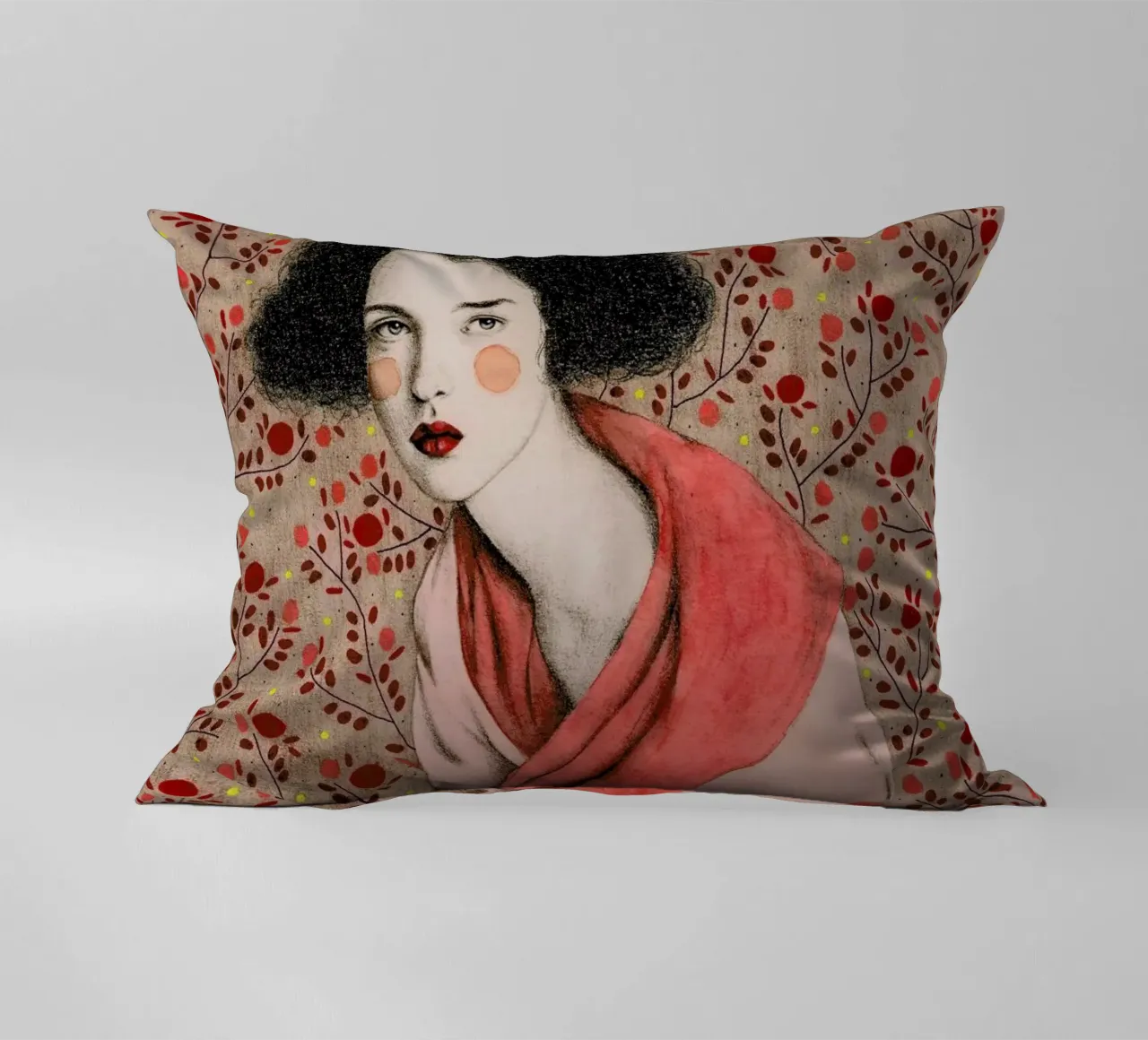 Anastasia decorative cushion by Sofia Bonati
