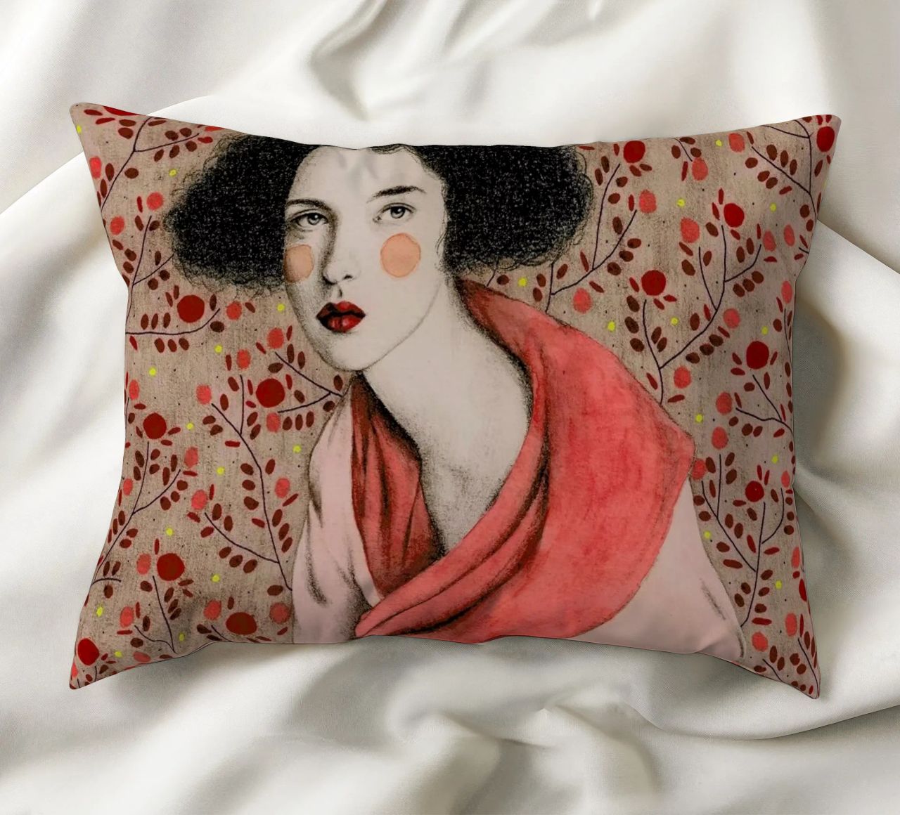 Anastasia decorative cushion by Sofia Bonati