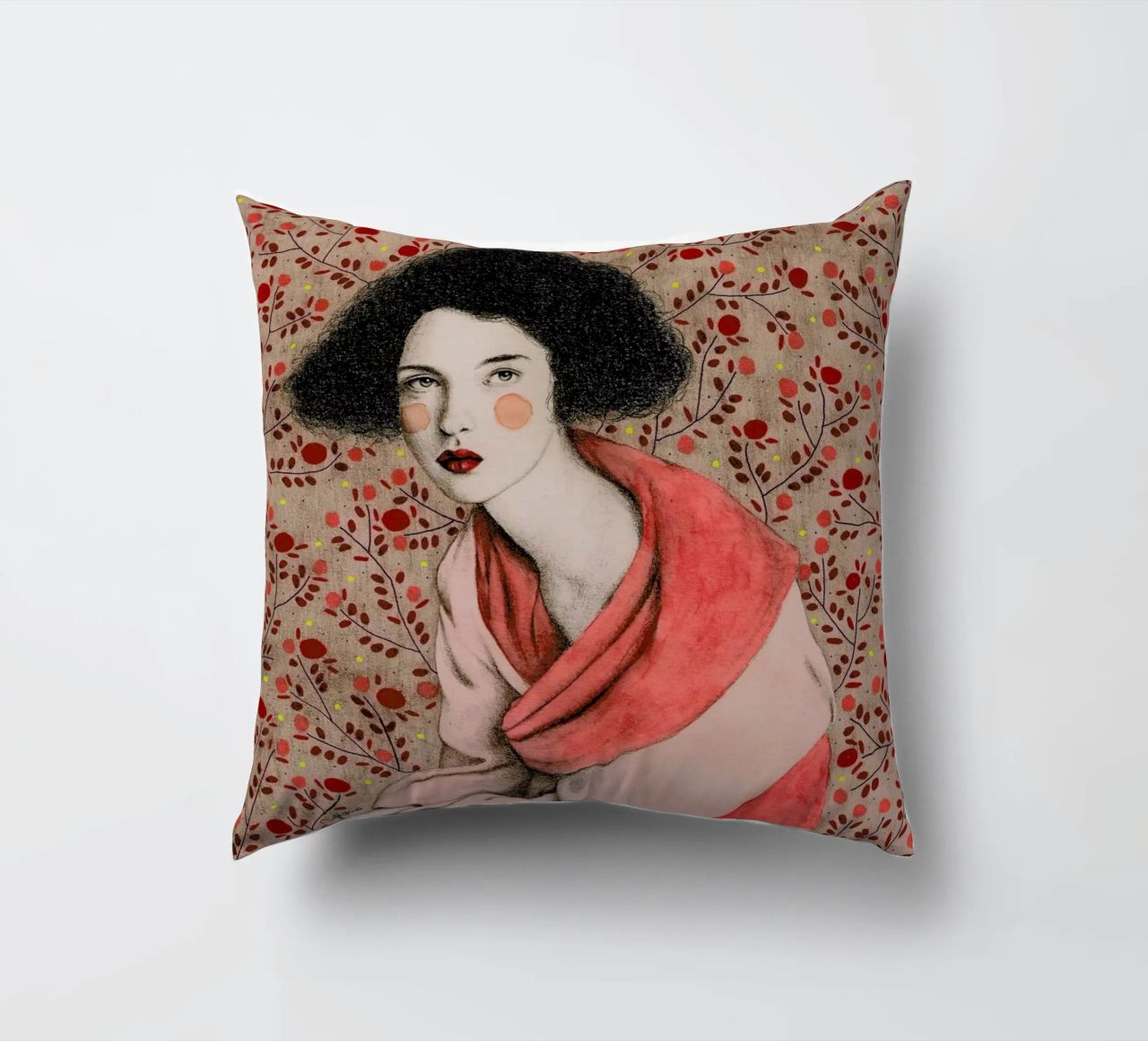 Anastasia decorative cushion by Sofia Bonati