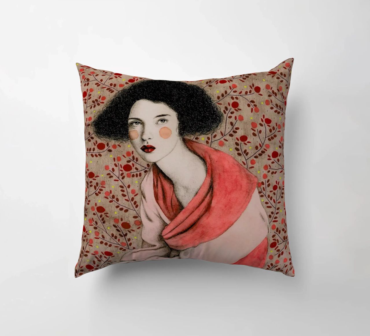 Anastasia decorative cushion by Sofia Bonati