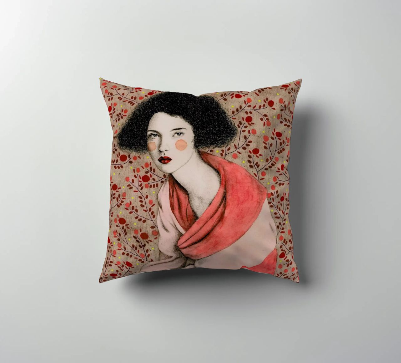 Anastasia decorative cushion by Sofia Bonati