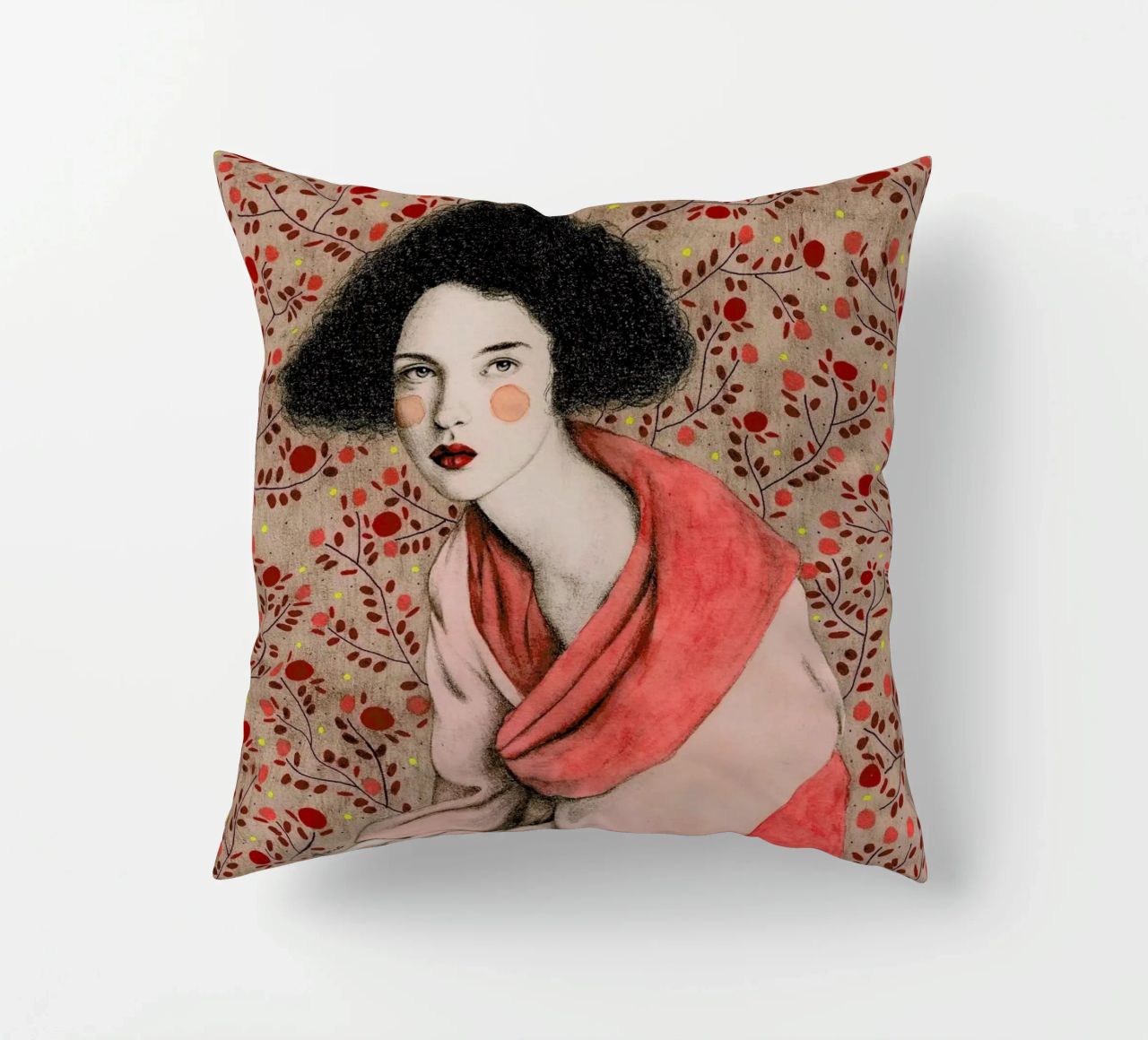 Anastasia decorative cushion by Sofia Bonati