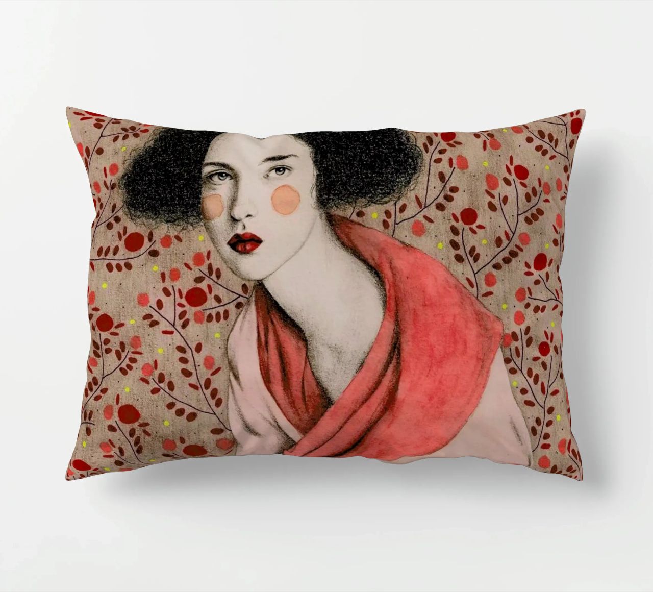 Anastasia decorative cushion by Sofia Bonati