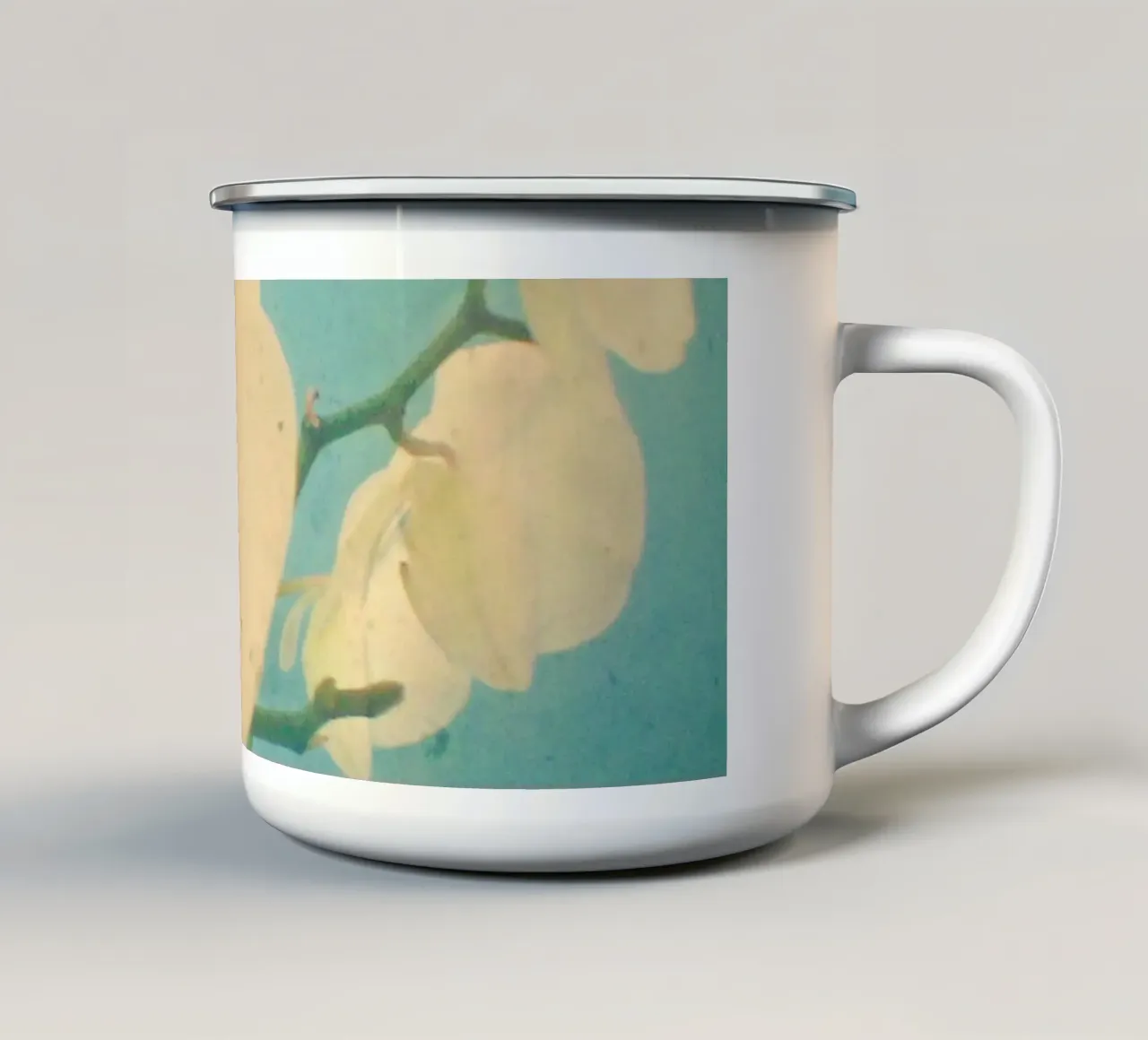 Blu vero tazza in smalto da Cassia Beck Photography