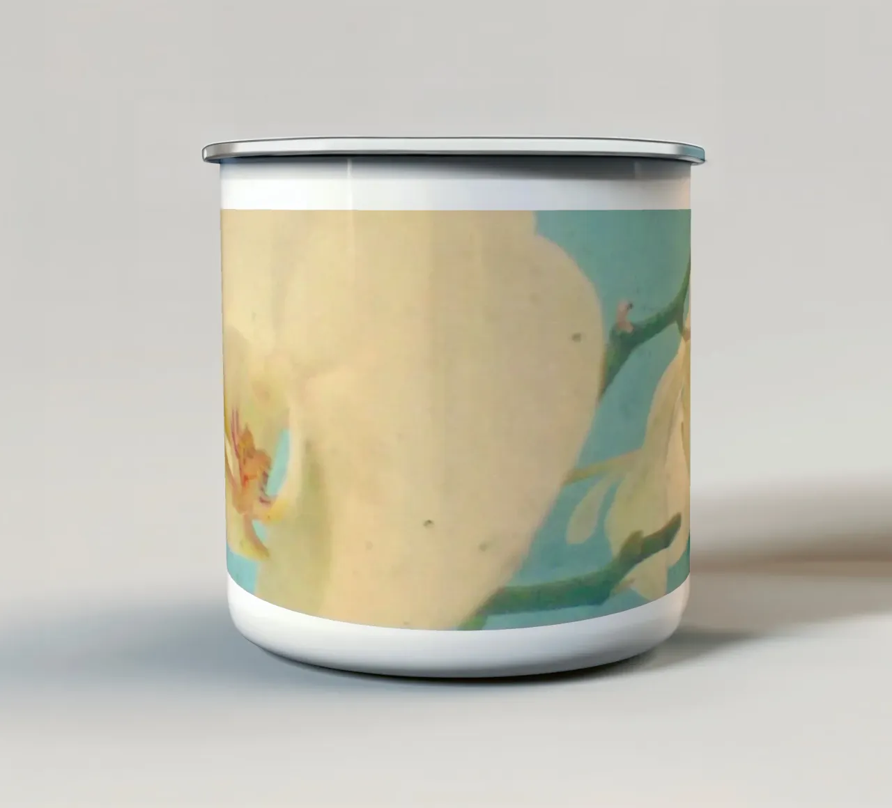 Blu vero tazza in smalto da Cassia Beck Photography