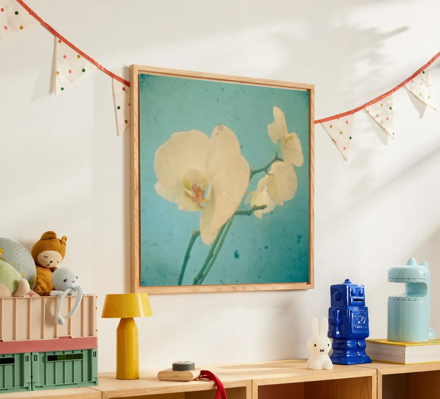 Echtes Blau Acryl-Glas von Cassia Beck Photography