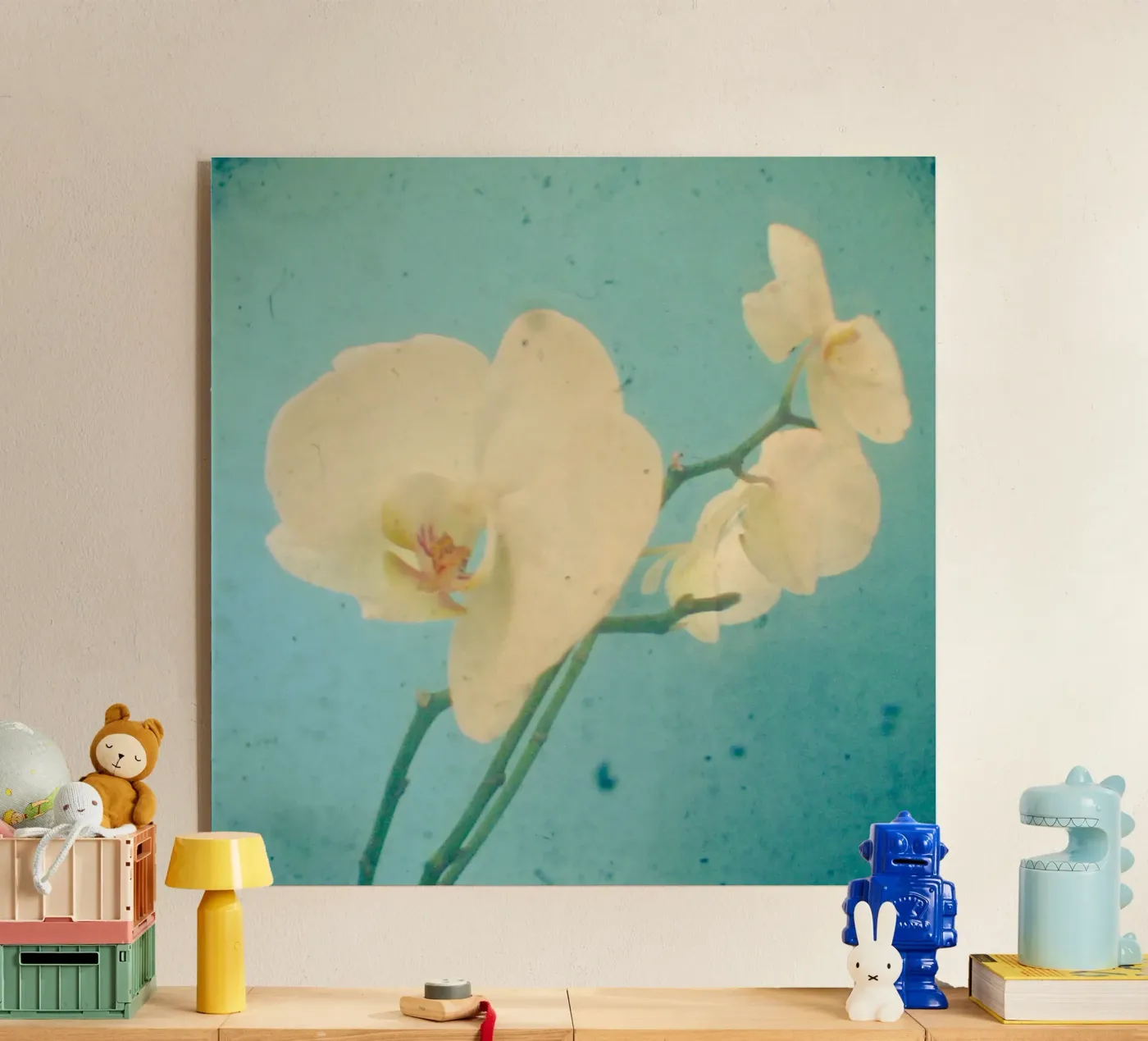 Echtes Blau Acryl-Glas von Cassia Beck Photography