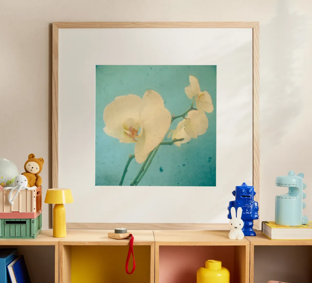 Echtes Blau Poster von Cassia Beck Photography