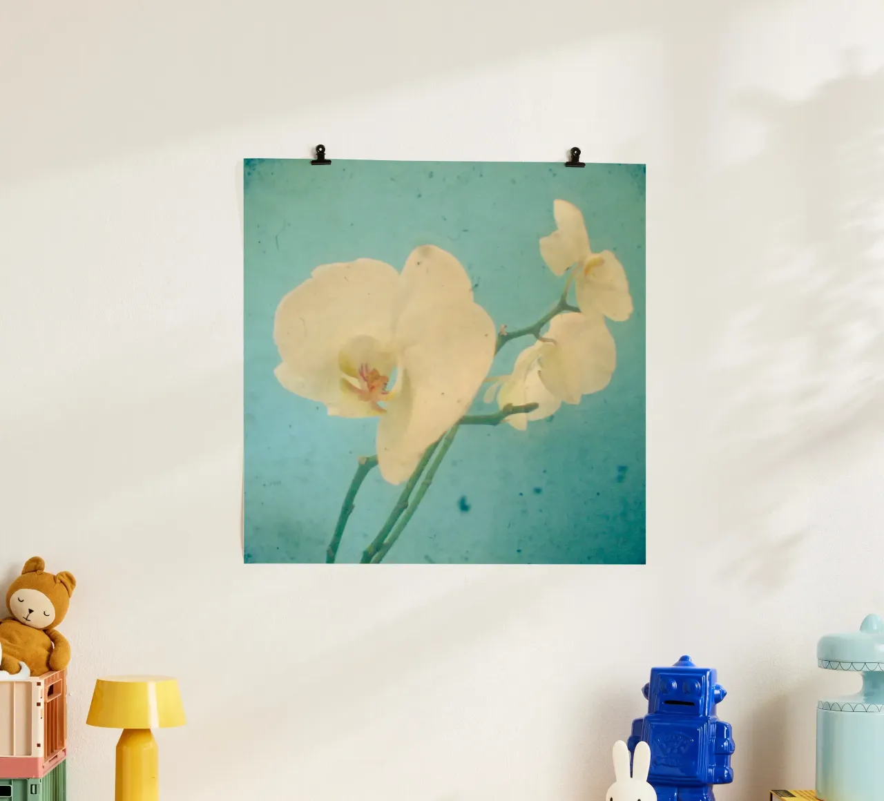 Echtes Blau Poster von Cassia Beck Photography
