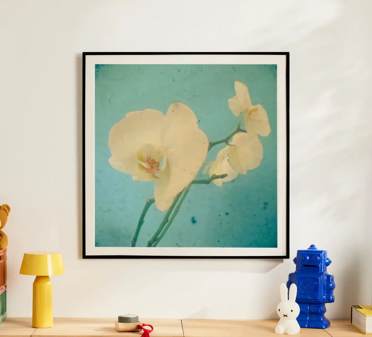 Echtes Blau Poster von Cassia Beck Photography