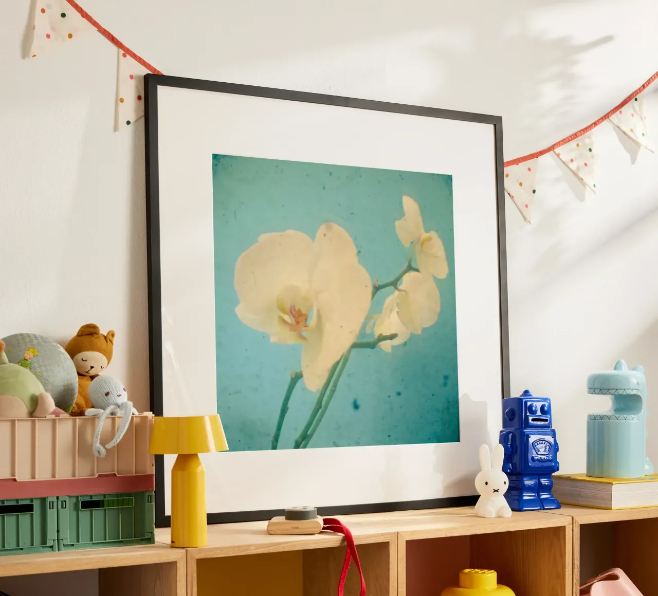 Echtes Blau Poster von Cassia Beck Photography