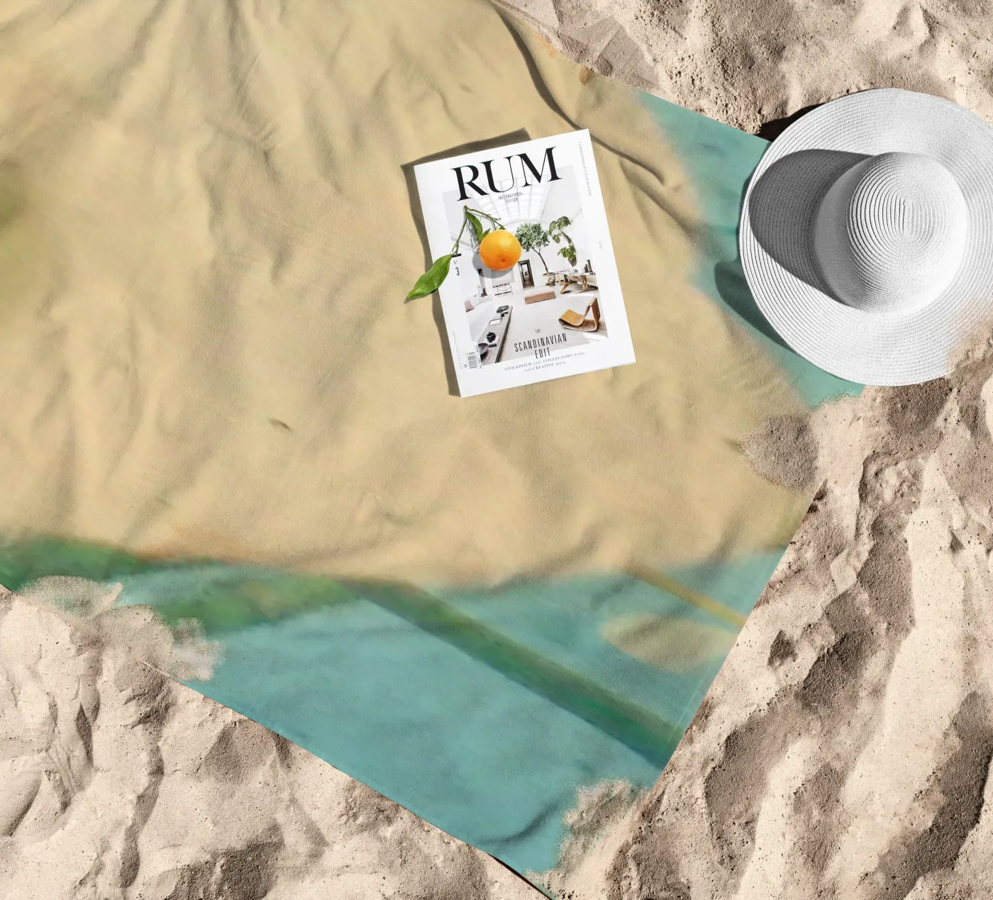 Blu vero telo mare da Cassia Beck Photography