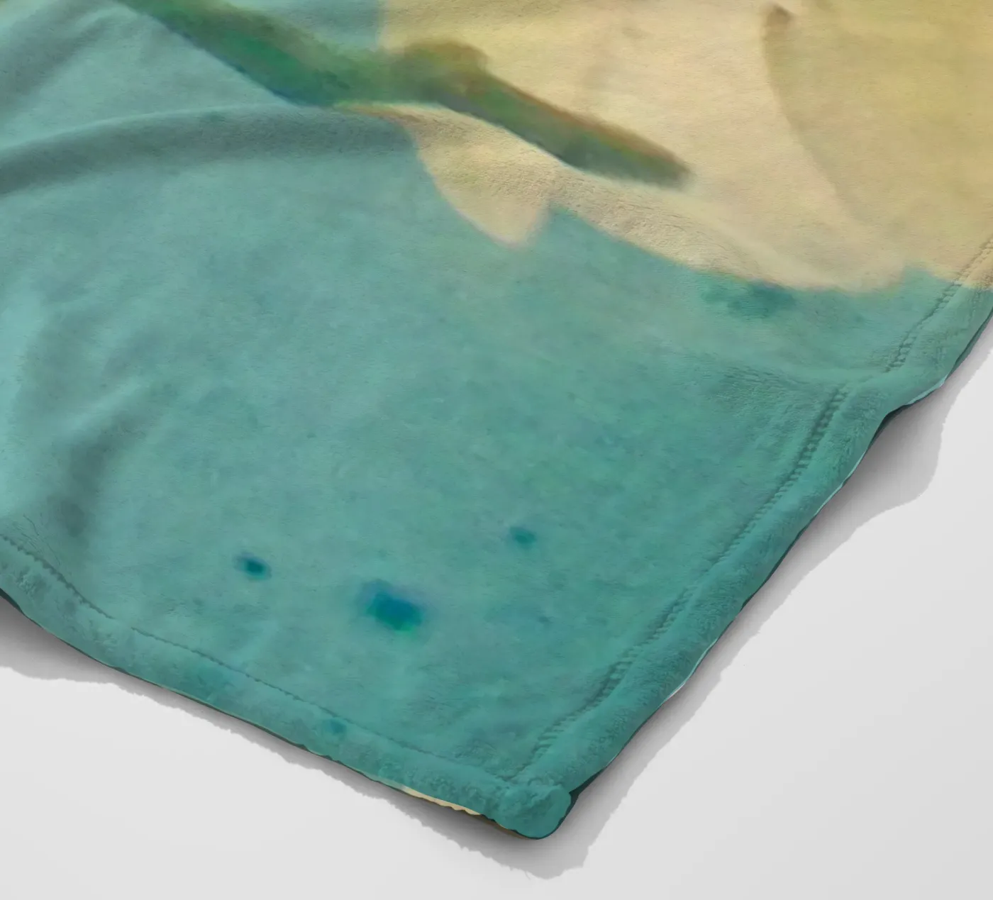 True Blue Fleecedecke von Cassia Beck Photography