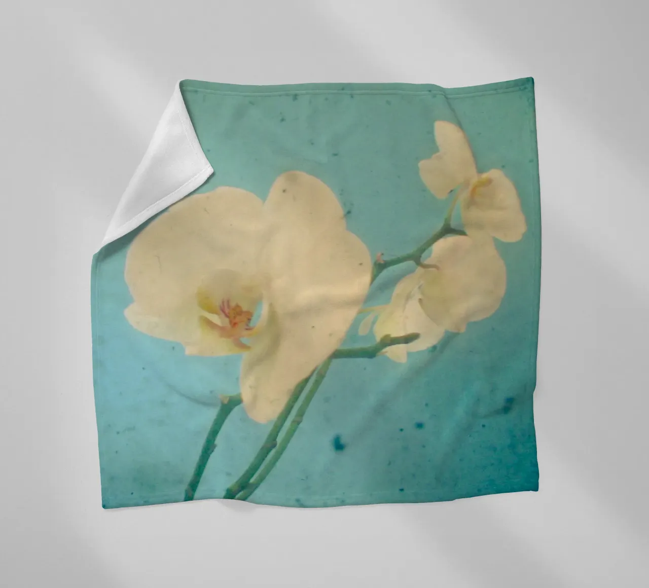 Blauw fleecedeken van Cassia Beck Photography