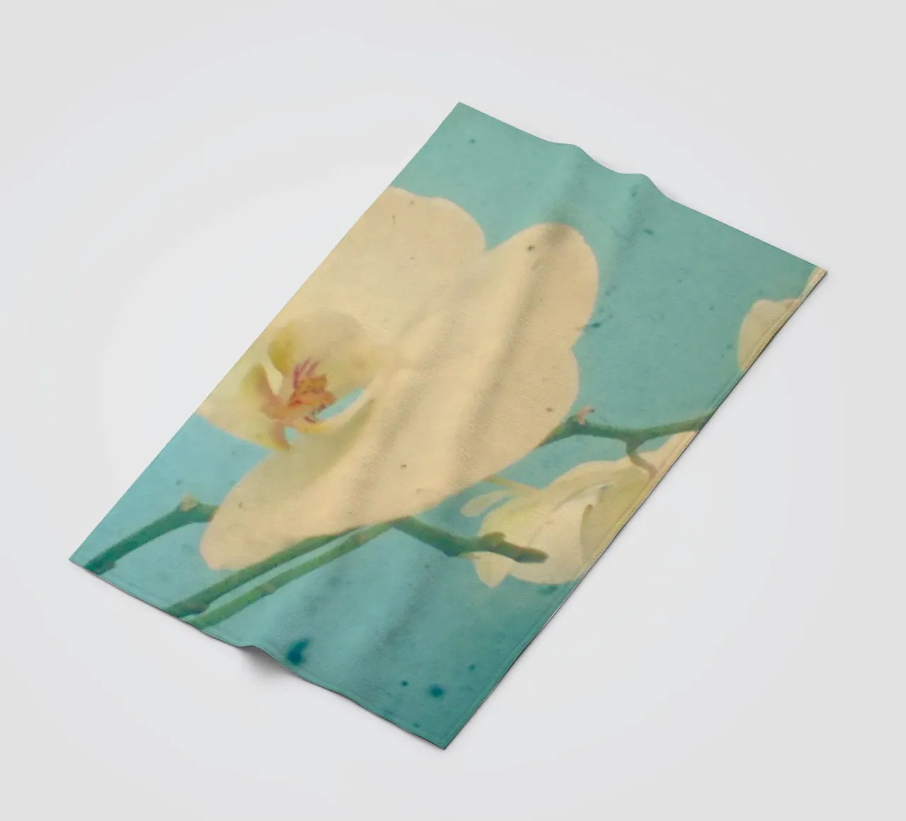 Blauw fleecedeken van Cassia Beck Photography