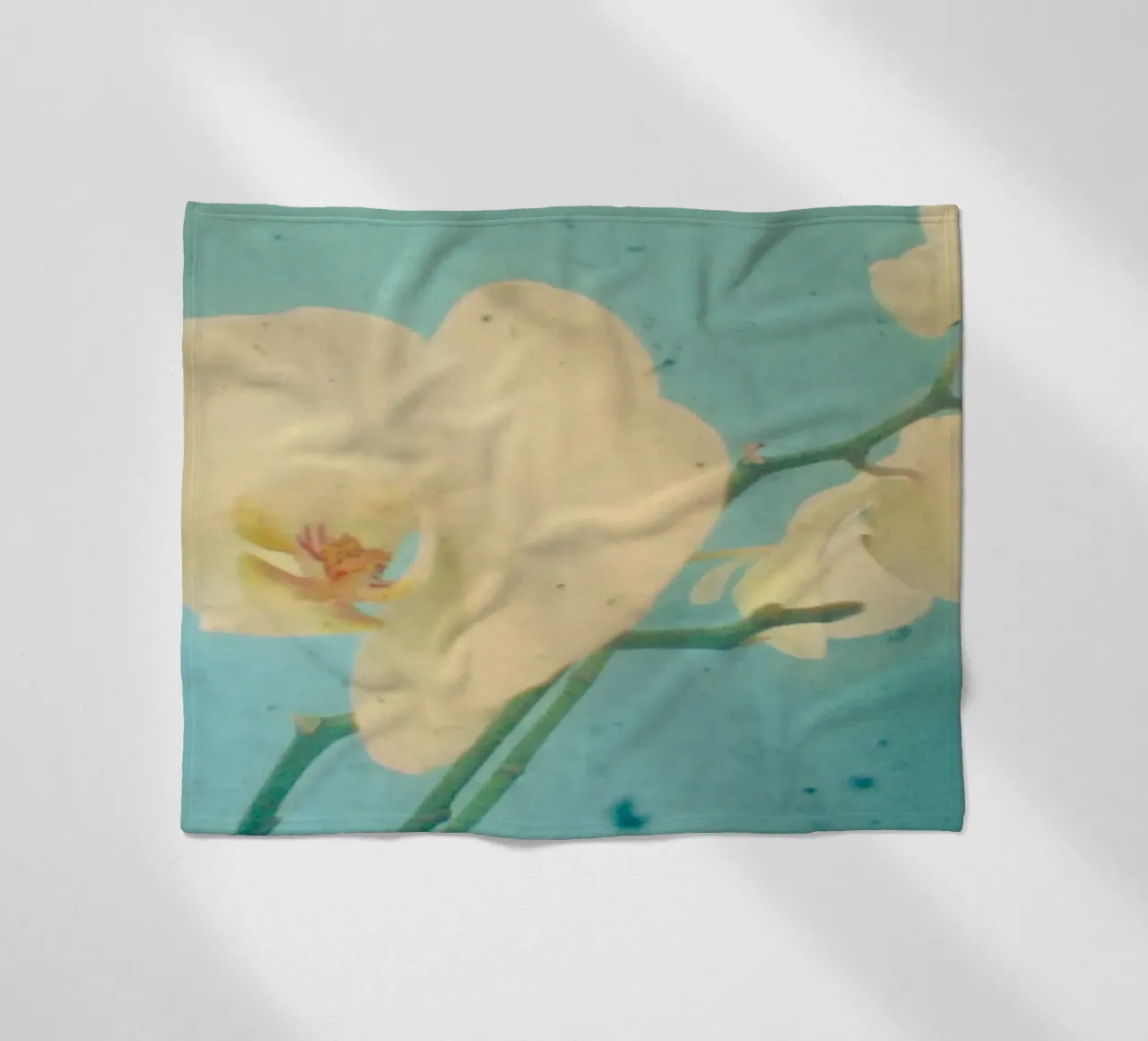 Blauw fleecedeken van Cassia Beck Photography