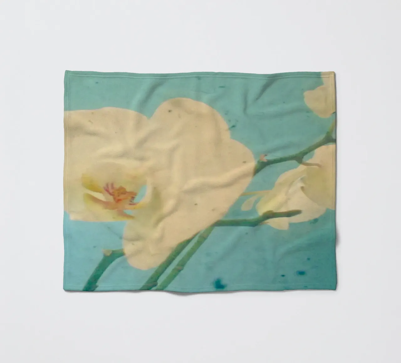 Blauw fleecedeken van Cassia Beck Photography