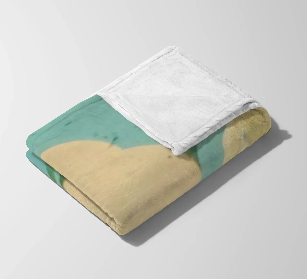 Blauw fleecedeken van Cassia Beck Photography