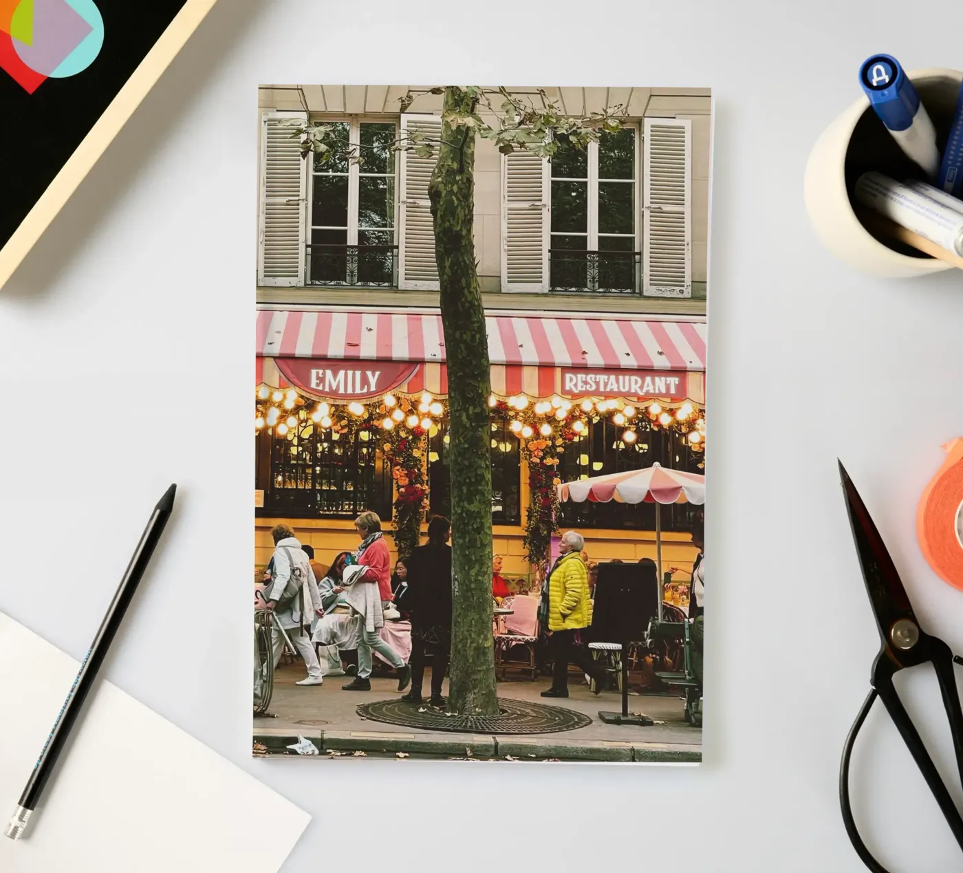 Emily notebook by Cassia Beck Photography