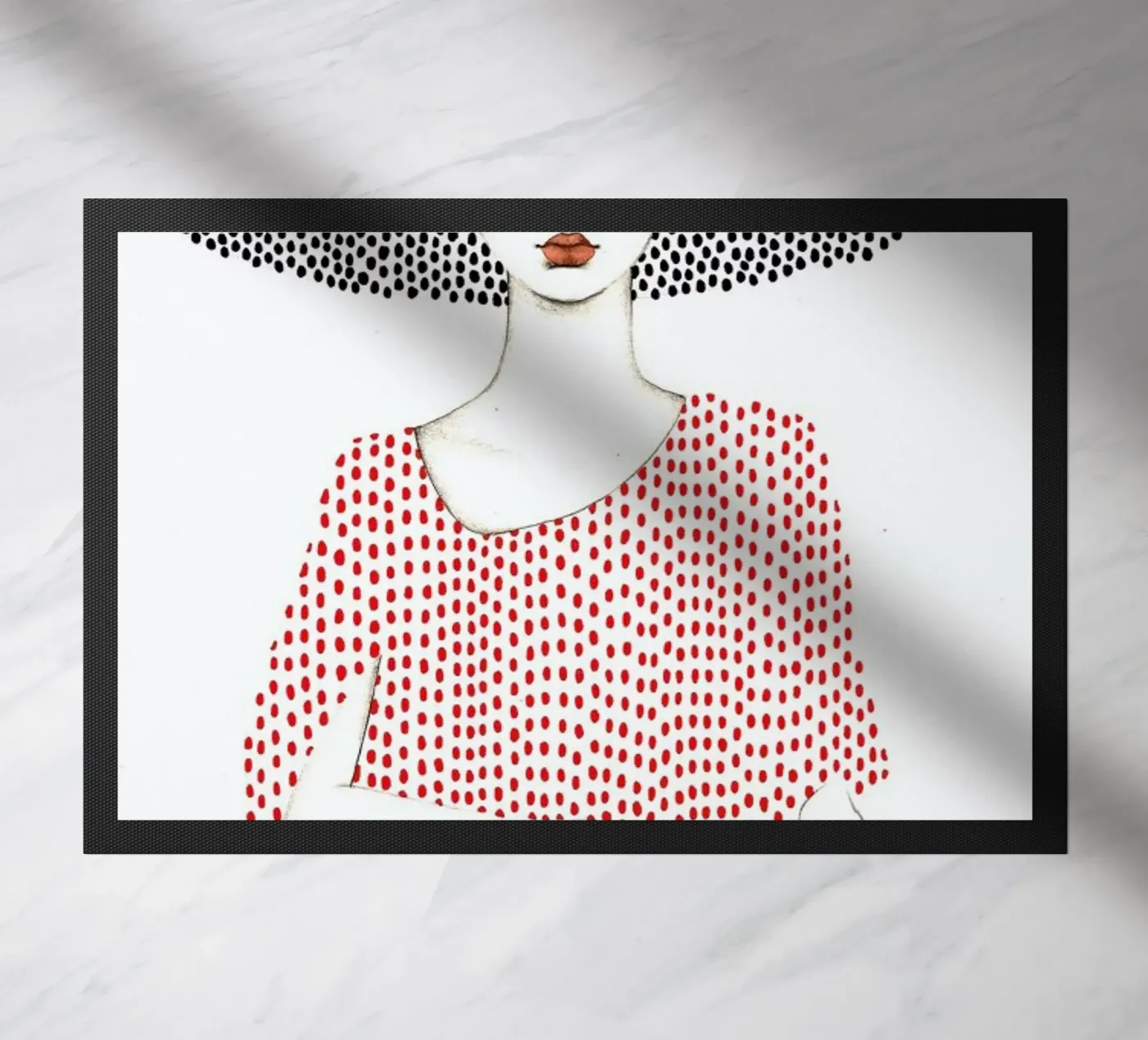 Elle doormat by Sofia Bonati